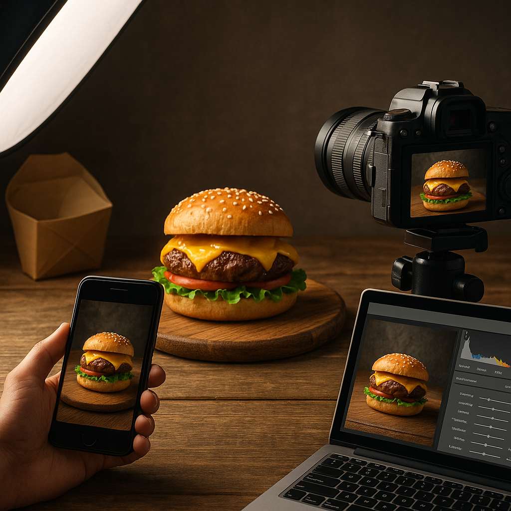 Fotografia de Comida para Delivery