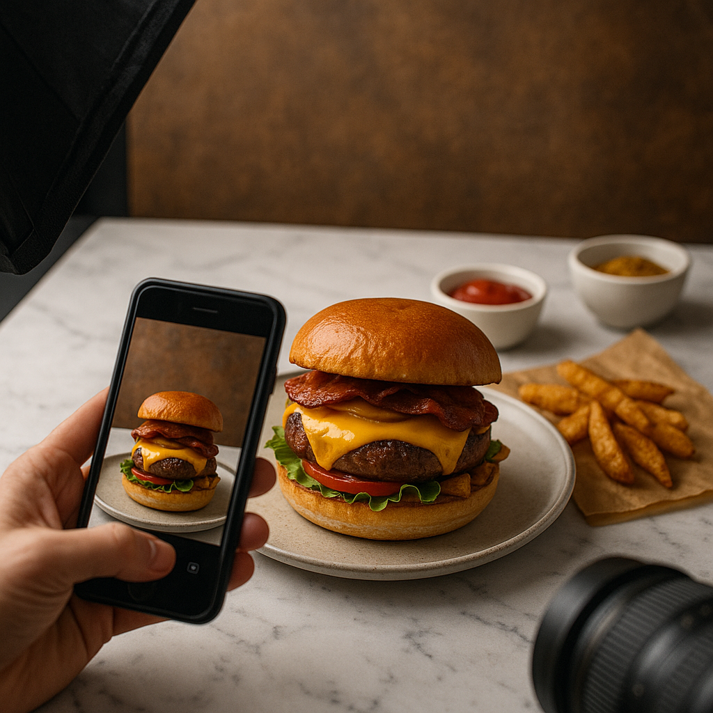 Fotografia de Comida para Delivery