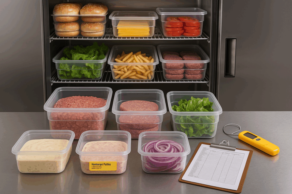 Armazenamento e Acondicionamento para Produção de Delivery