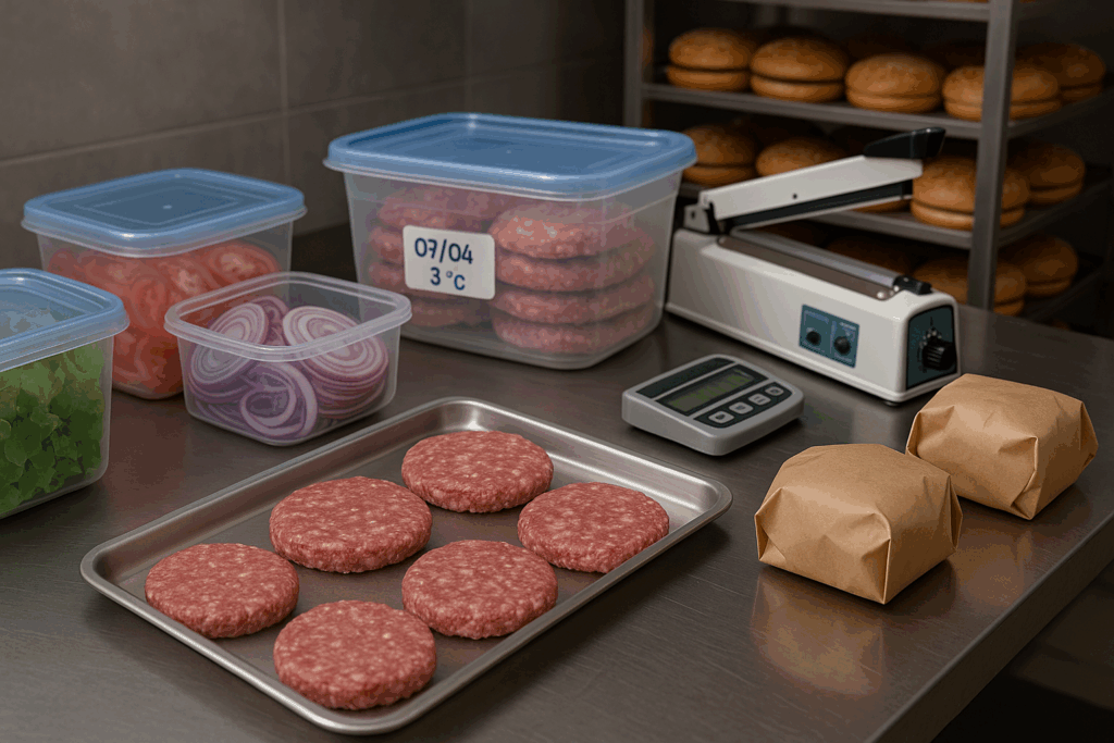 Armazenamento e Acondicionamento para Produção de Delivery