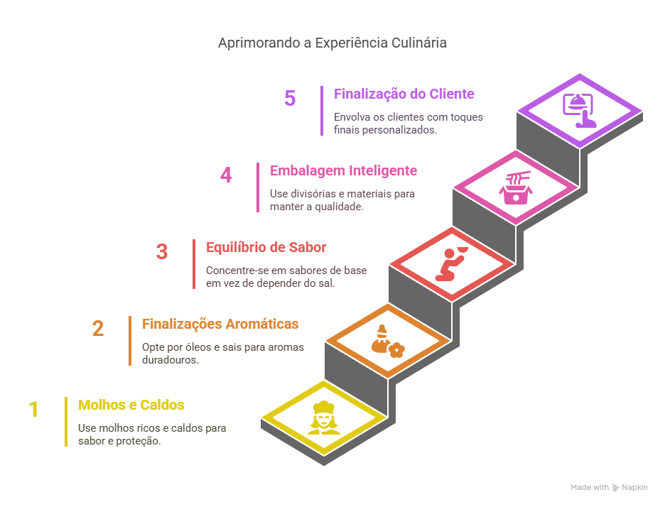 Construção de Sabor e Aplicações