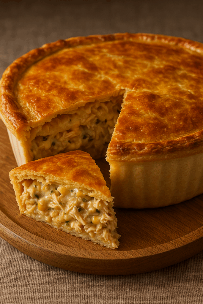 Receita Clássica de Empadão de Frango