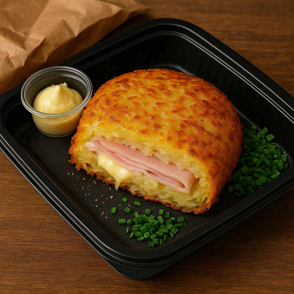 Receita Batata Rösti Recheada